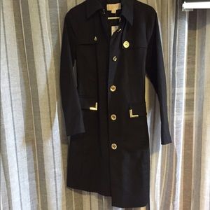 Michael Kors Black Trench coat