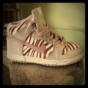 Zebra Animal Leopard Nike Air Beige Kicks