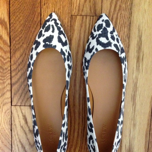 J. Crew Shoes - 🎀Host Pick!!🎀 NWT JCrew Leopard Flats