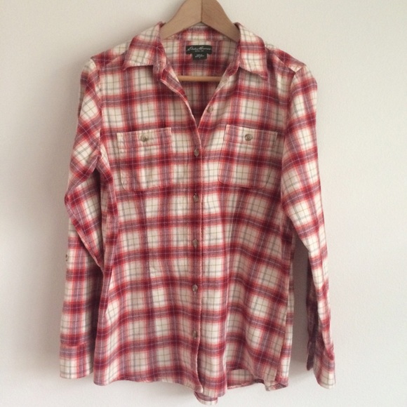 ✨SALE✨Eddie Bauer women's flannel size medium