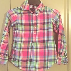 Sold-Girls(kids) Ralph Lauren Plaid Shirt