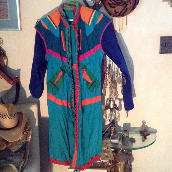Multicolor coat - Picture 1 of 4