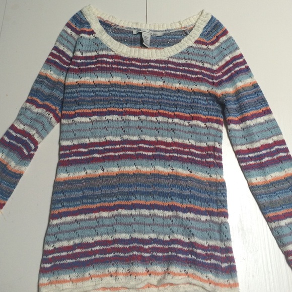 American rag multi color sweater.