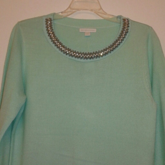 Mint Green Sweater