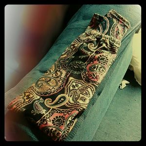 Paisley leggings (Never worn)