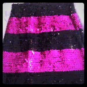 Sequin mini skirt bodycon