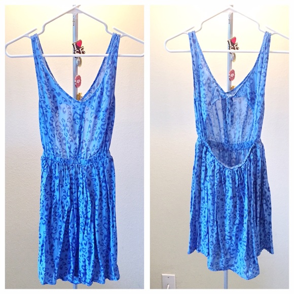 Blue summer dress