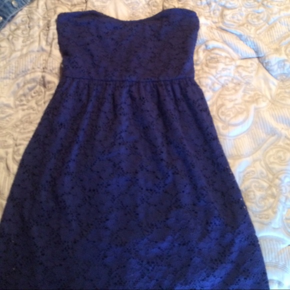navy blue summer dress