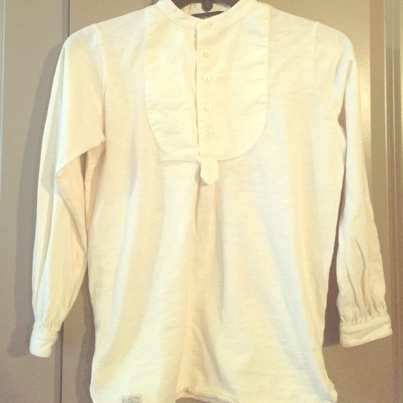 Girls Ralph Lauren Cream Top