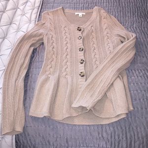 Banana Republic tan sweater