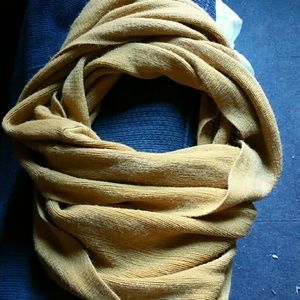 Golden Yellow Infinity Scarf