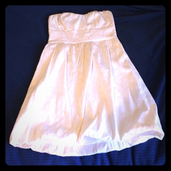 Cream-colored dress