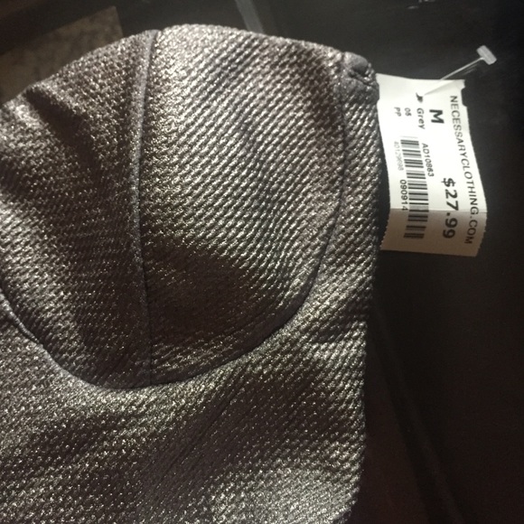 Necessary clothing metallic dress - Picture 2 of 4