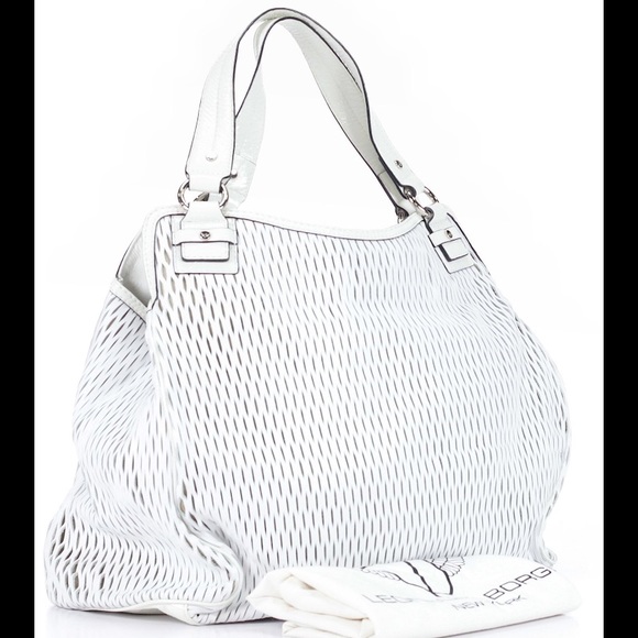 ✋🏻SOLD🎉2xHOST PICK🎉Leather Leonello Borghi Bag - Picture 3 of 4