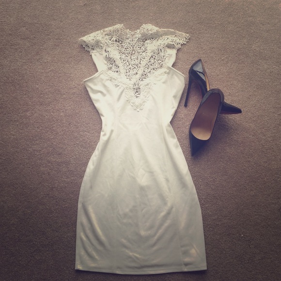 White Lace Dress!