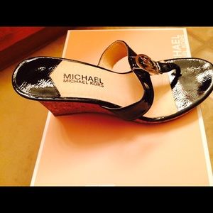 Michael Kors wedge sandals