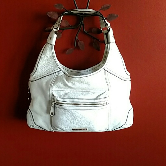 Etienne Aigner white leather purse - Picture 1 of 4