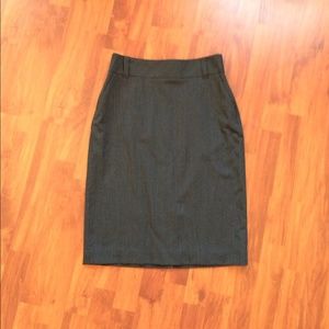 Banana Republic pinstripe skirt