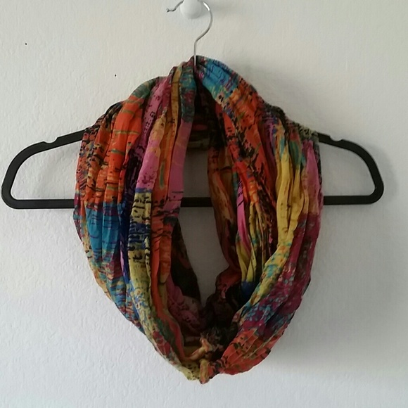 Rainbow Infinity Scarf