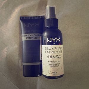 Nyx setting spray and primer