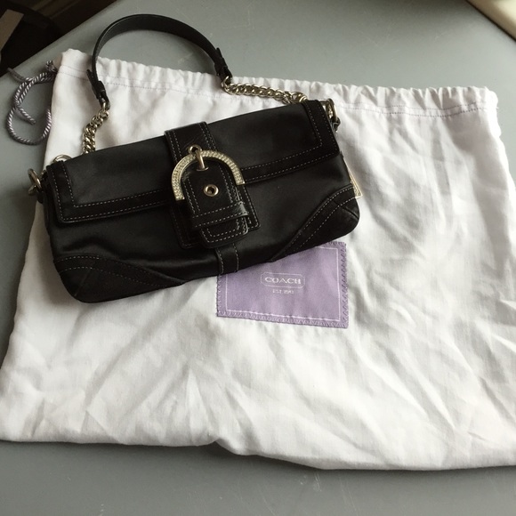 HOLD for @c_Noel_ limited edition Coach satin bag