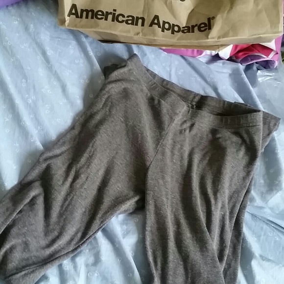 American Apparel Tri Blend Leggings