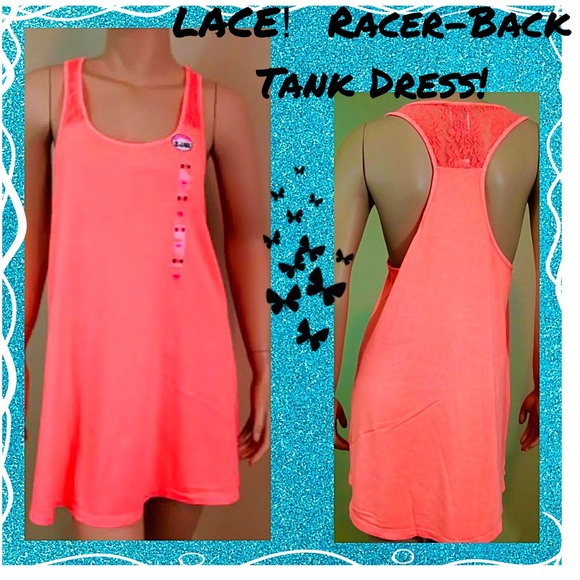 PINK Victoria's Secret Dresses & Skirts - 🚫Sold🚫N͜͡W͜͡T Pink! VS Neon Orange LACE