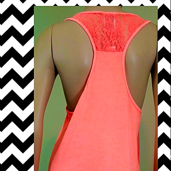 🚫Sold🚫N͜͡W͜͡T Pink! VS Neon Orange LACE - Picture 3 of 4