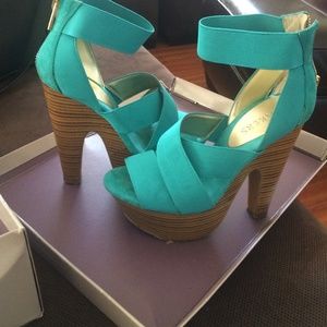 Heeled sandals
