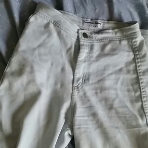 American Apparel Light Wash Easy Jeans