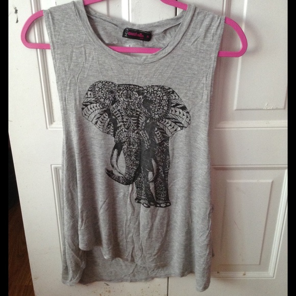Elephant muscle tee