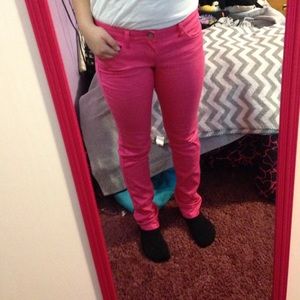 Arizona Pink Skinny Jeans