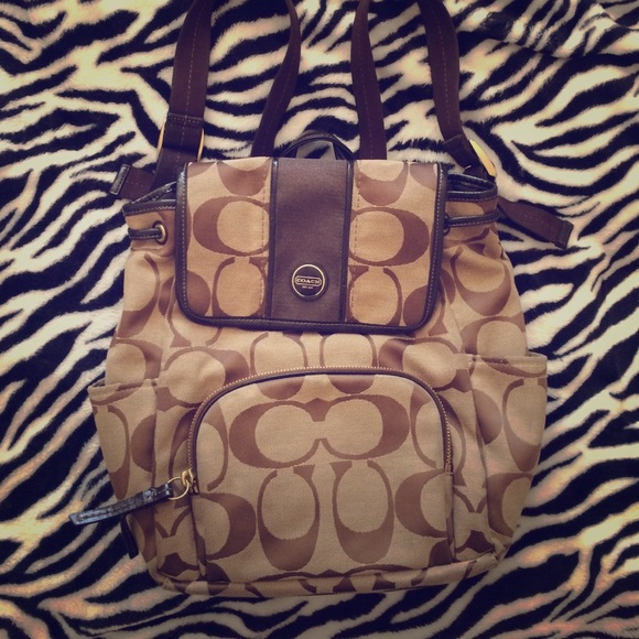 🌟Gentle used COACH backpack 🌟