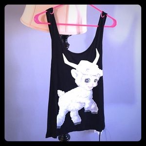 Lamby Bow Back Tank