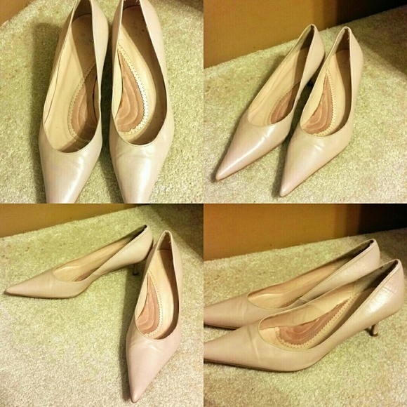 Zara Pink Pointed Heels