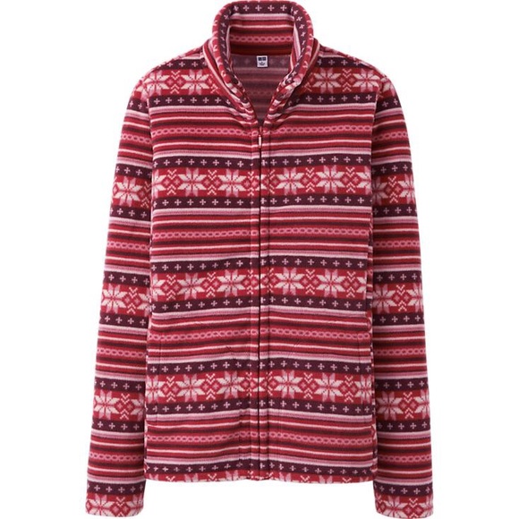 uniqlo Aztec print thermal