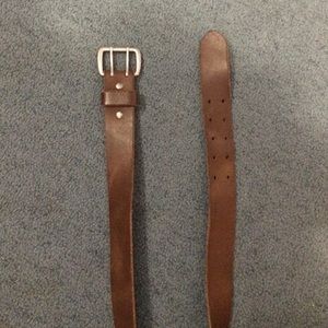 Mens leather belt