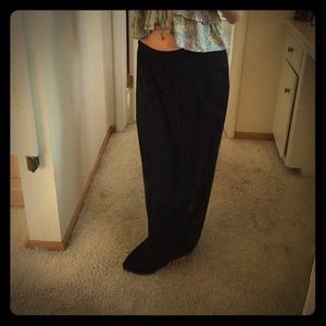 Brandy Melville black long maxi skirt