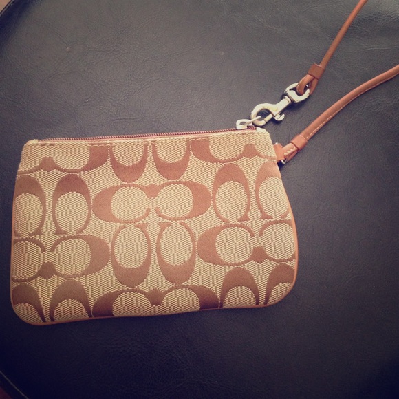 Coach wristlet