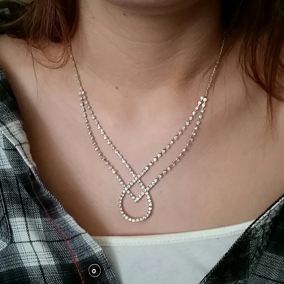 Rhinestone necklace
