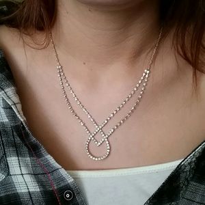 Rhinestone necklace