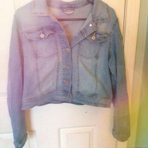 Cropped denim Jacket