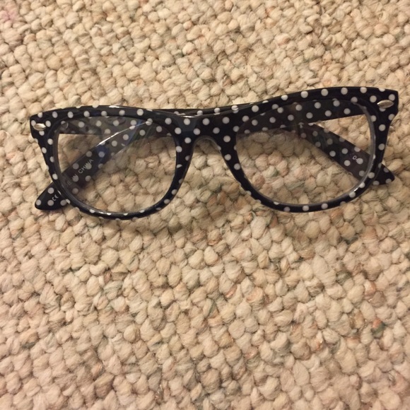 Cute glasses from Clair's not prescribed