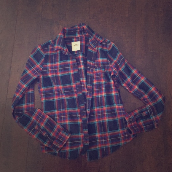 Plaid Hollister Flannel