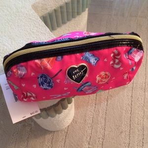 Brand new Betsey Johnson cosmetic bag