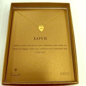 Dogeared LOVE necklace
