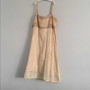 Left of center little white dress