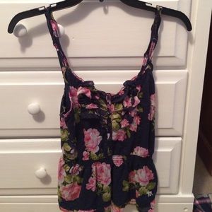 Abercrombie &Fitch floral tank top