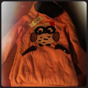 Pink Owl Hoodie