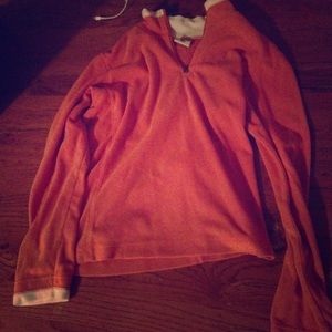 Orange Columbia Pullover
